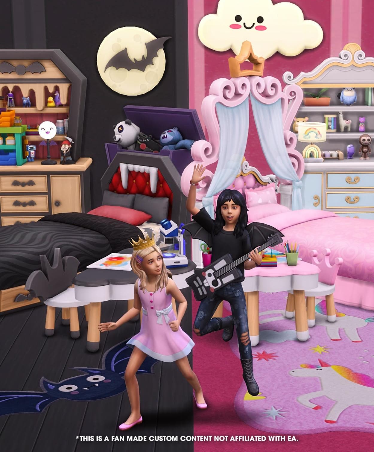 Скриншот мода Мебель для детской The Princess and the Vampire